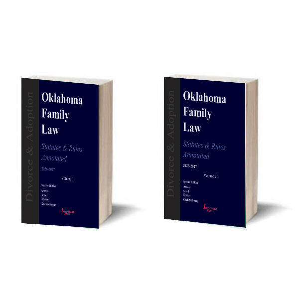 Oklahoma Family Law Statutes & Rules Annotated (2026-2027 ed.)